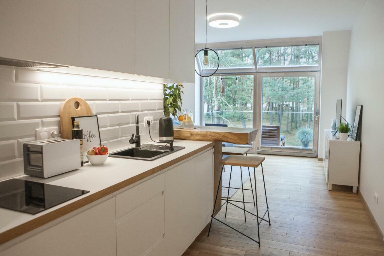New Scandinavian Style Apartment In Nida Exteriér fotografie
